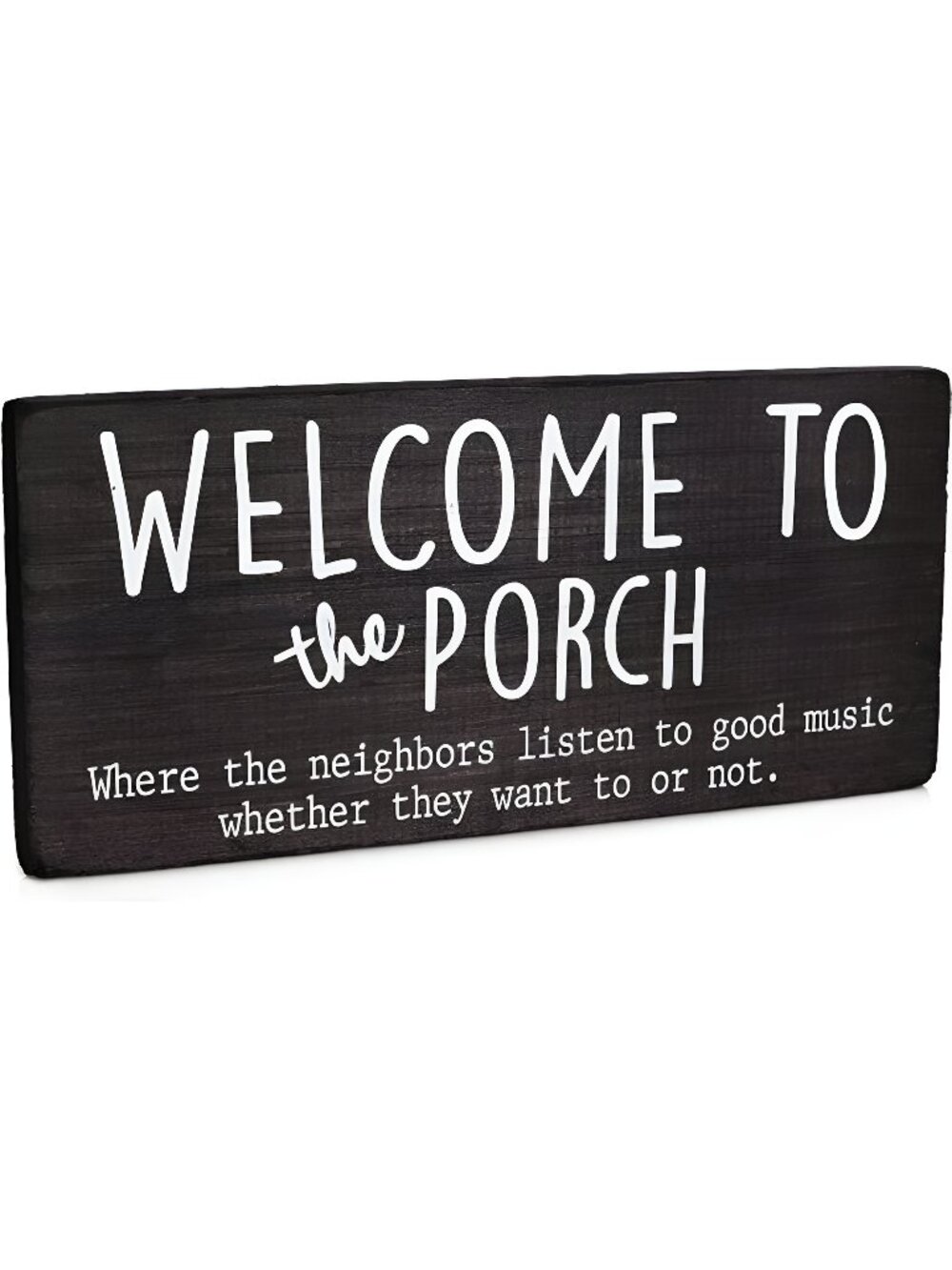 Welcome to Our Porch Signs for Front Porch Decor Farmhouse - Modern Rustic